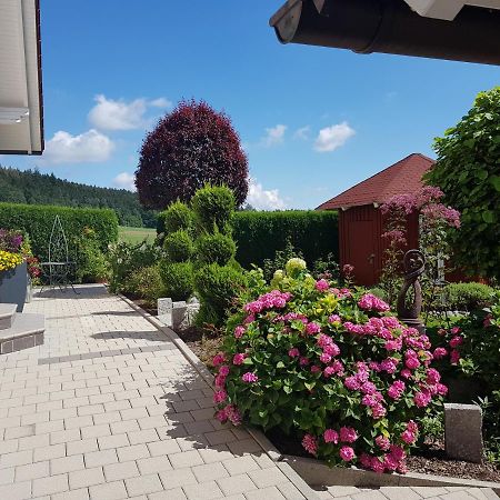 Ferienwohnung Toni Mit Balkon Und Garten Pemfling Exterior foto